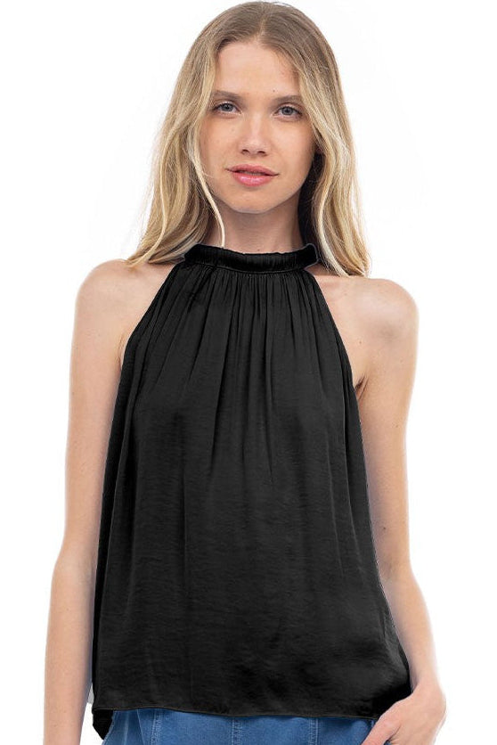High Neck Halter Top