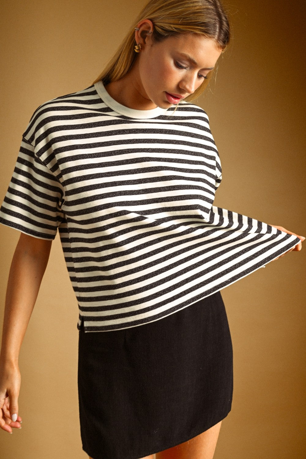 Stevie Striped Tee