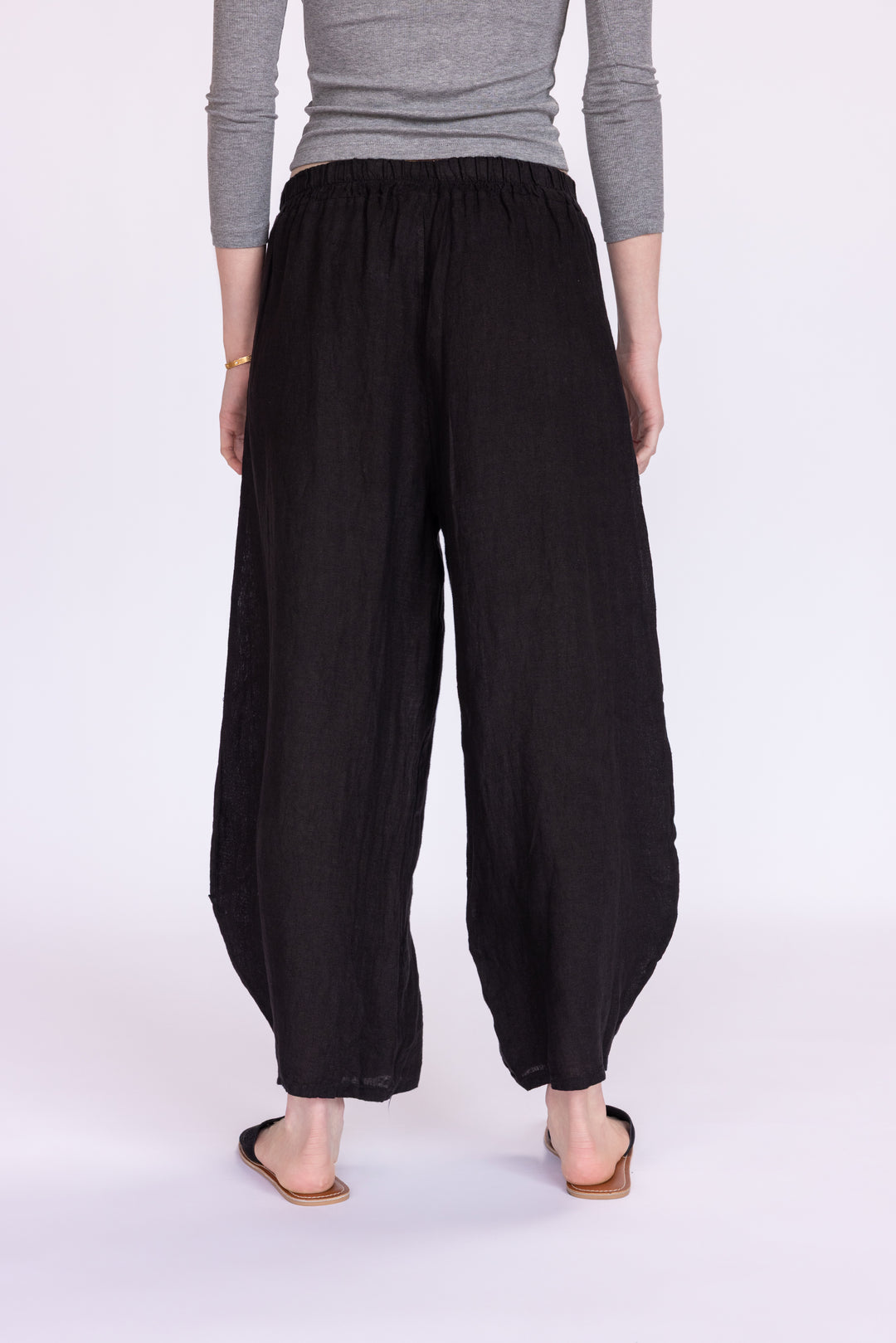 Barrel Linen Pants