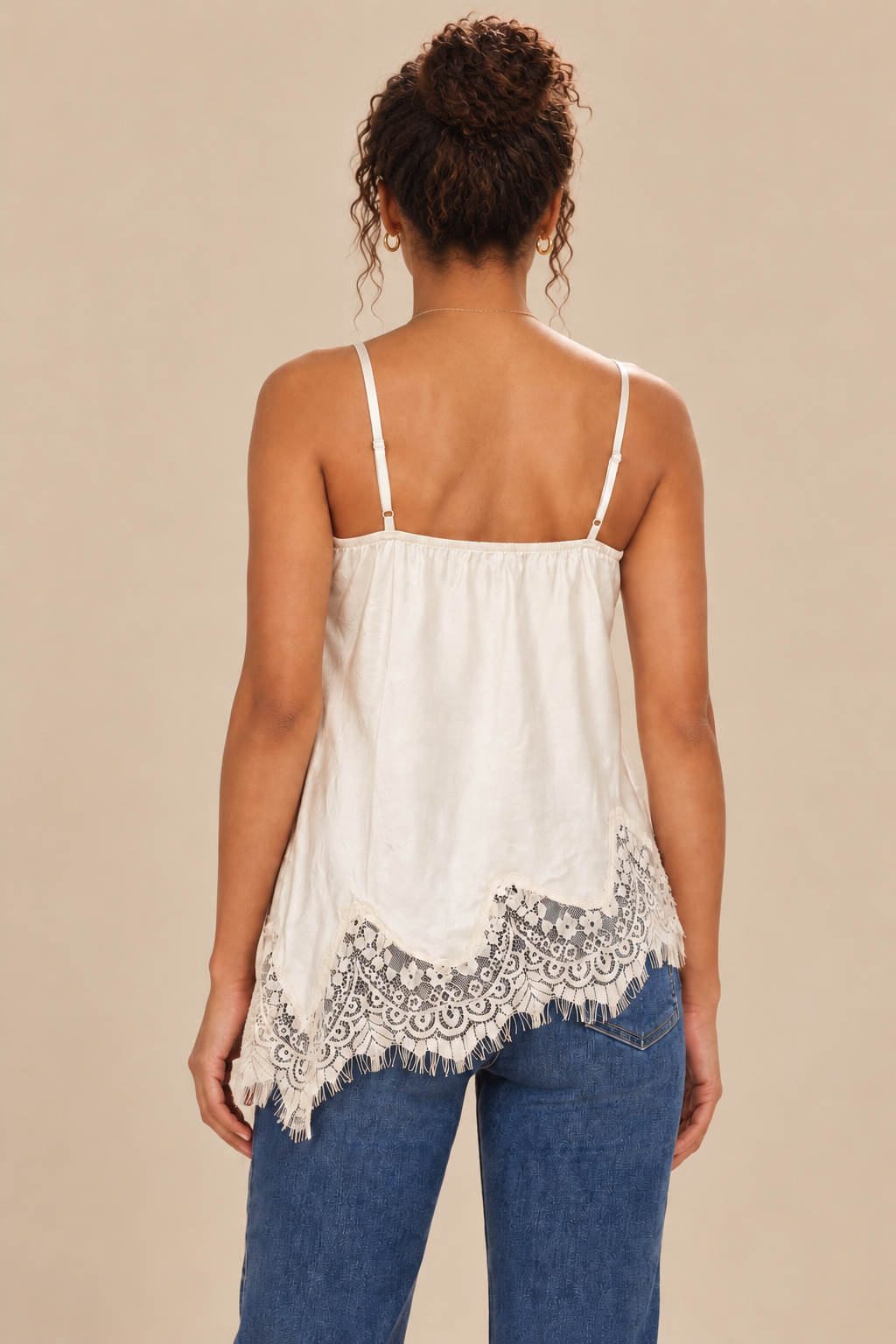 Crossover Lace Cami