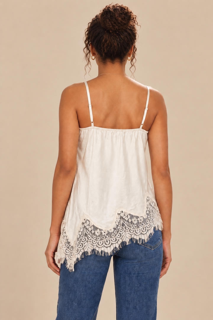 Crossover Lace Cami