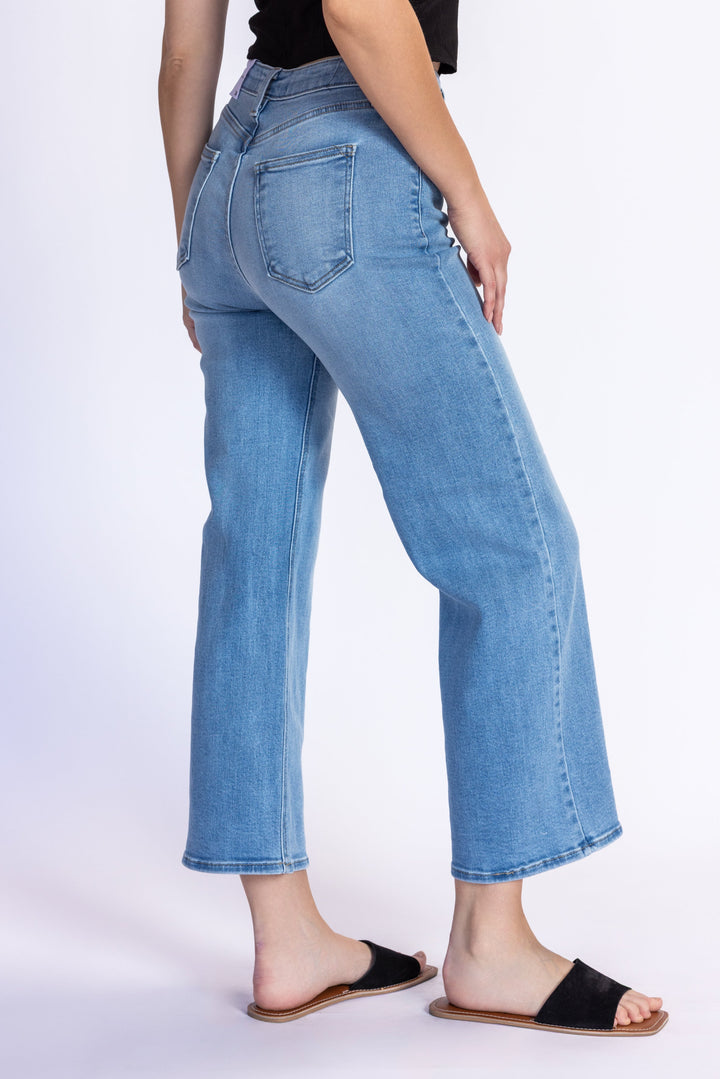 California Classic Wide Leg Jeans