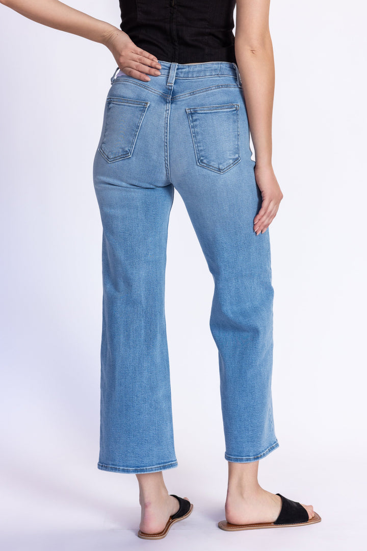 California Classic Wide Leg Jeans
