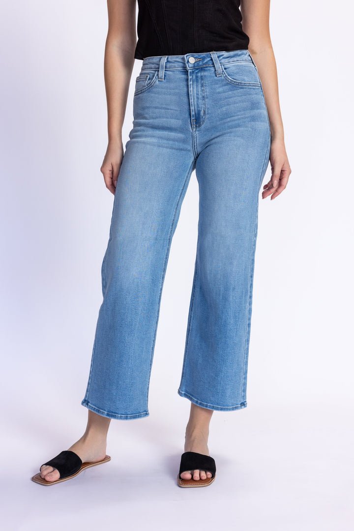 California Classic Wide Leg Jeans
