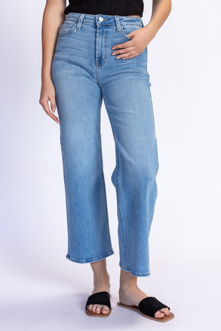 California Classic Wide Leg Jeans