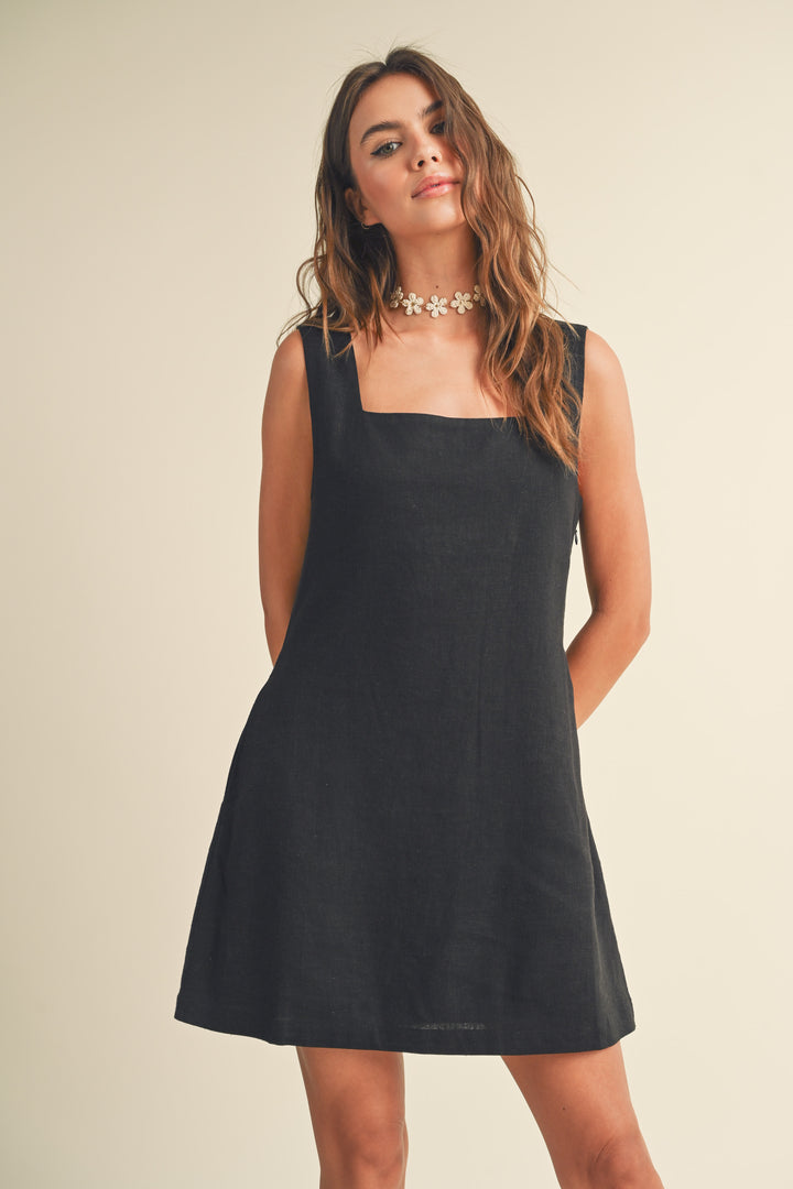 Sophia Linen Dress