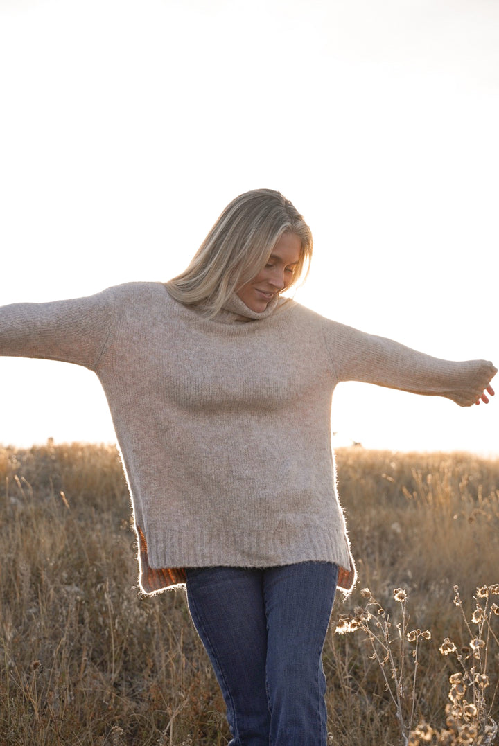 Turtleneck Oversized Sweater