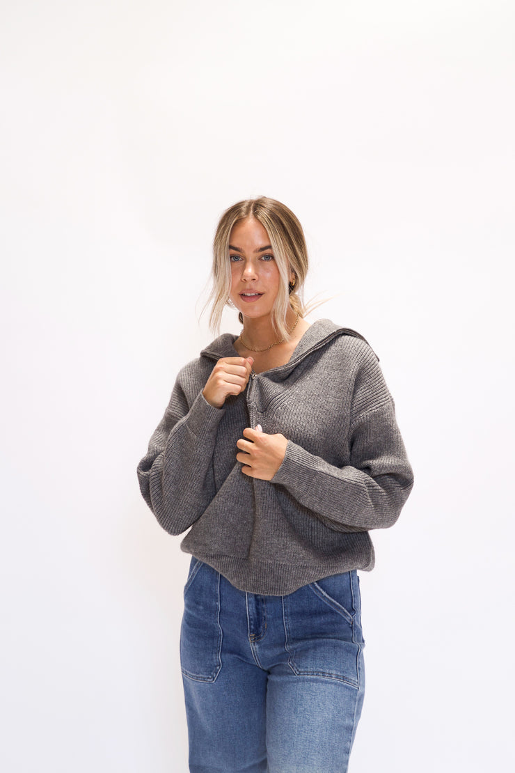 Phoebe Zip Sweater