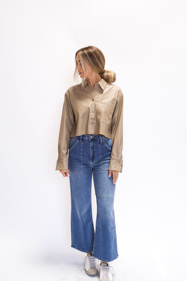 Soleil Crop Shirt