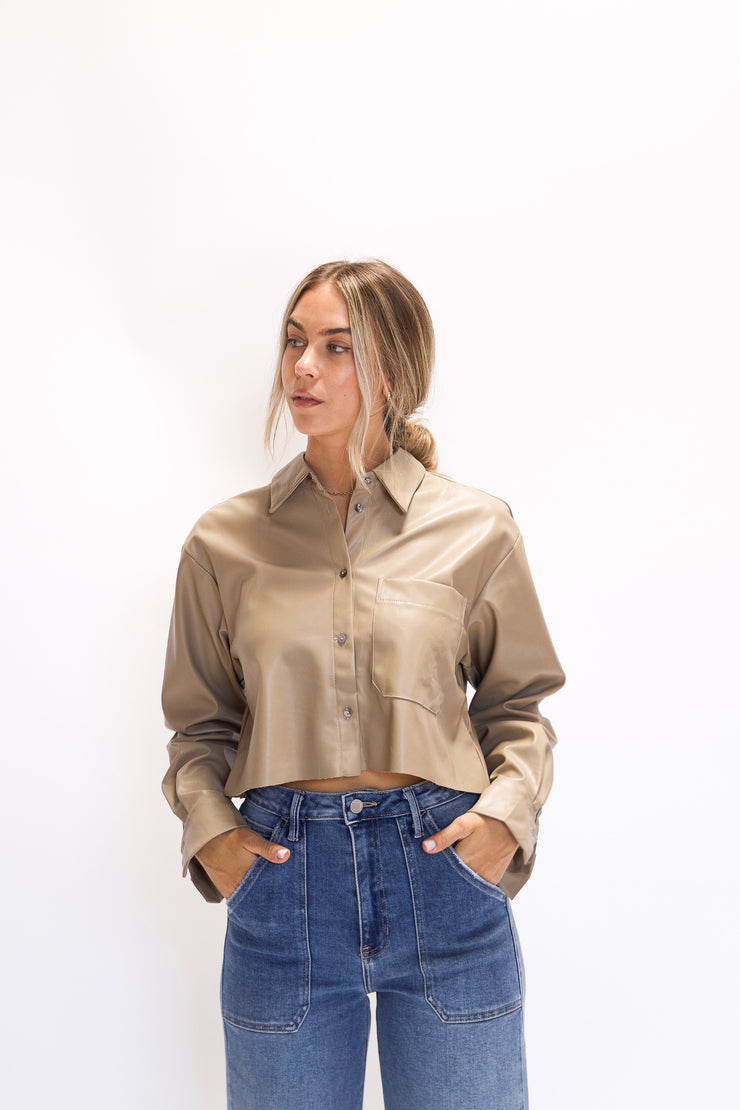 Soleil Crop Shirt