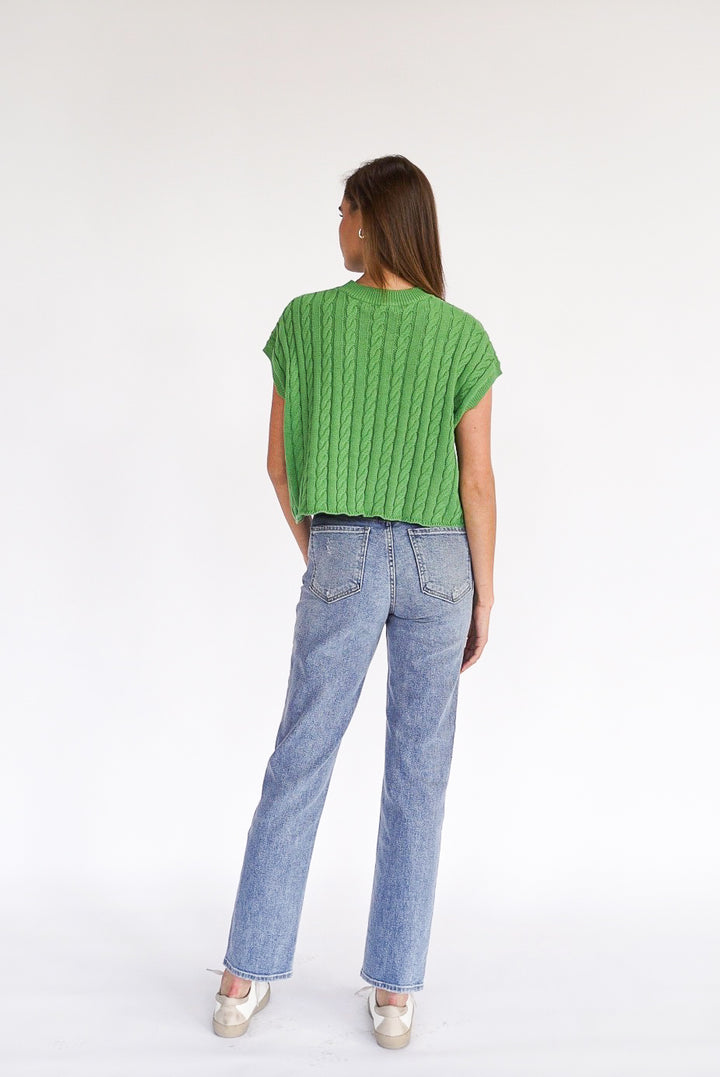 Full Length Straight Jeans
