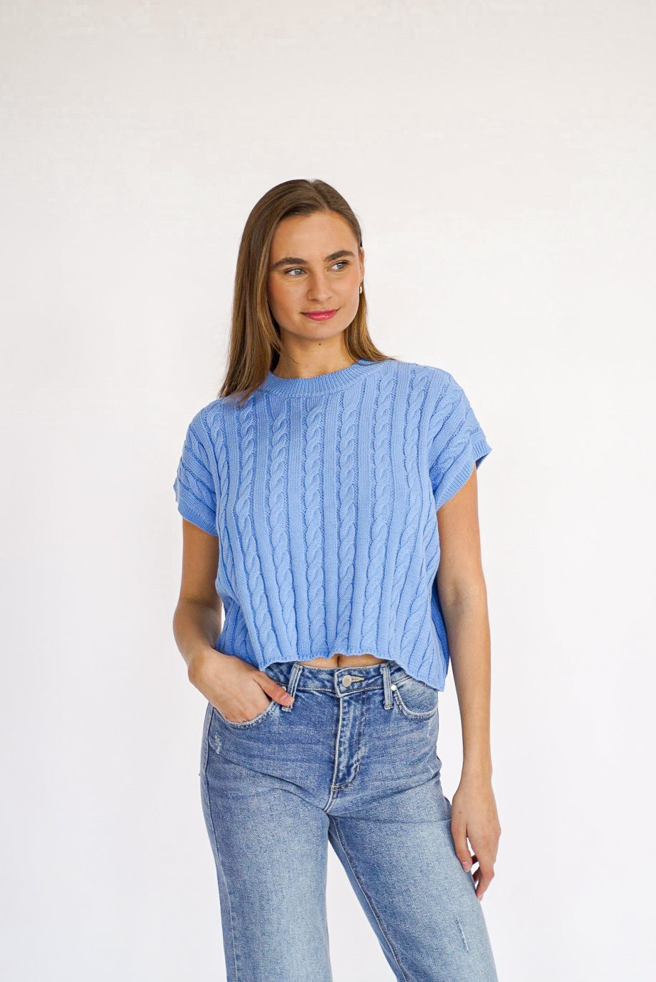 Maggie Sweater Vest – Nati Boutique
