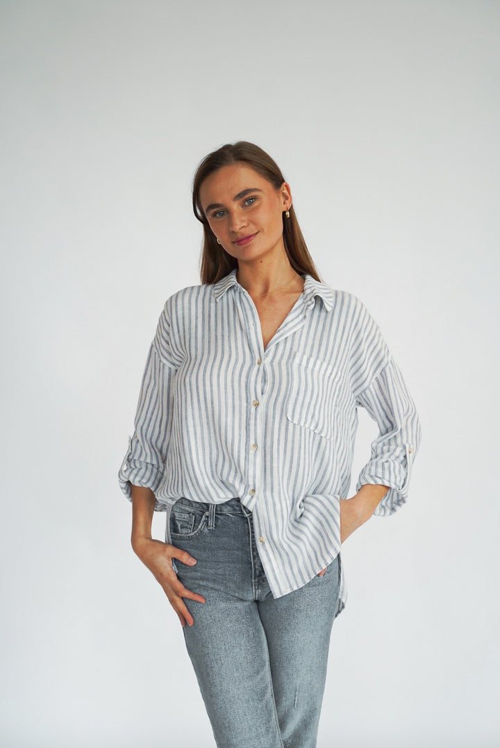 Cleo Button Down