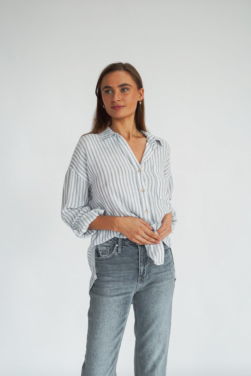 Cleo Button Down