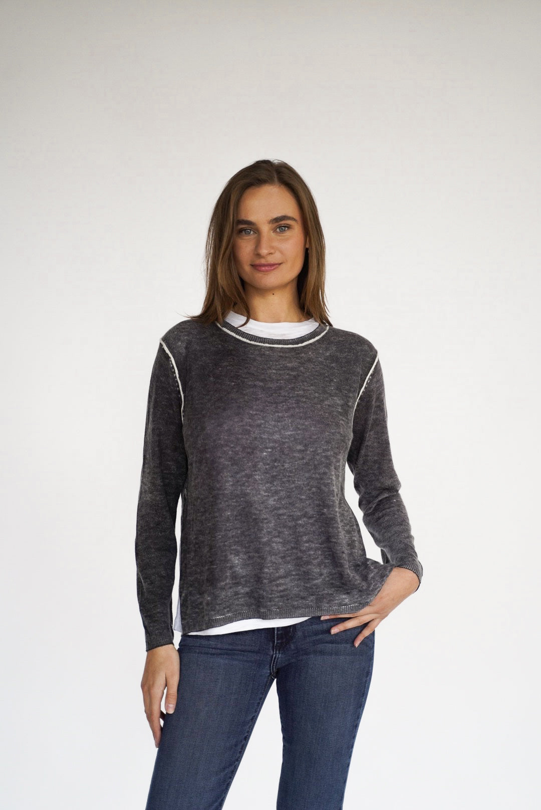 Twofer Layered Buttondown Shirt | Nuuly