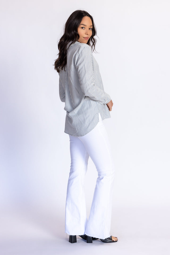Del Mar Button Down