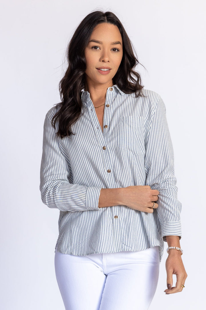 Del Mar Button Down
