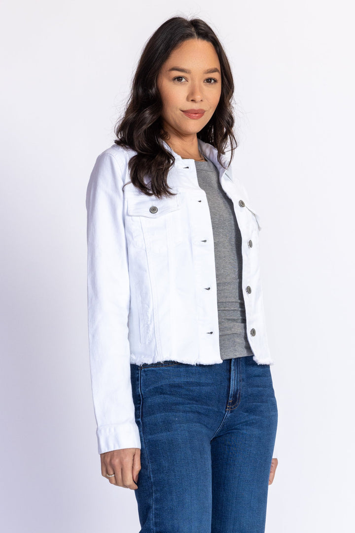 Distressed Jean Jacket