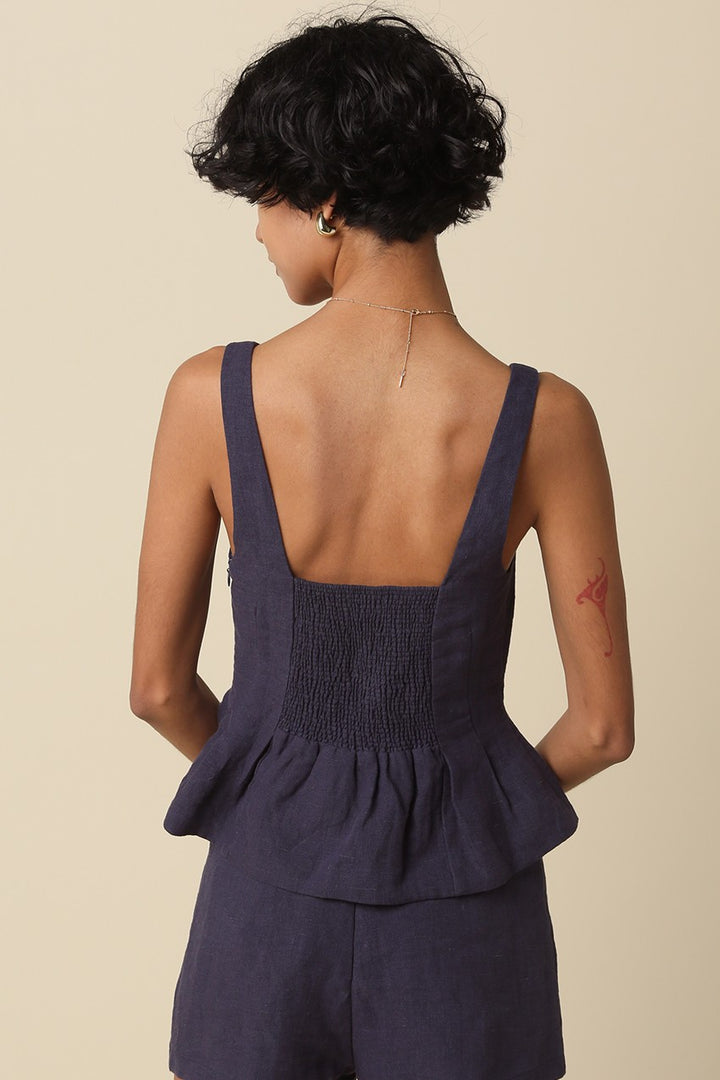 Dixie Linen Top