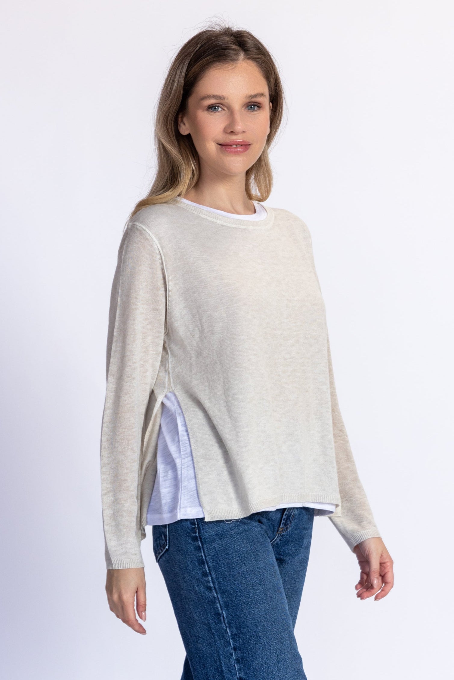 Double Layer Long Sleeve – Nati Boutique