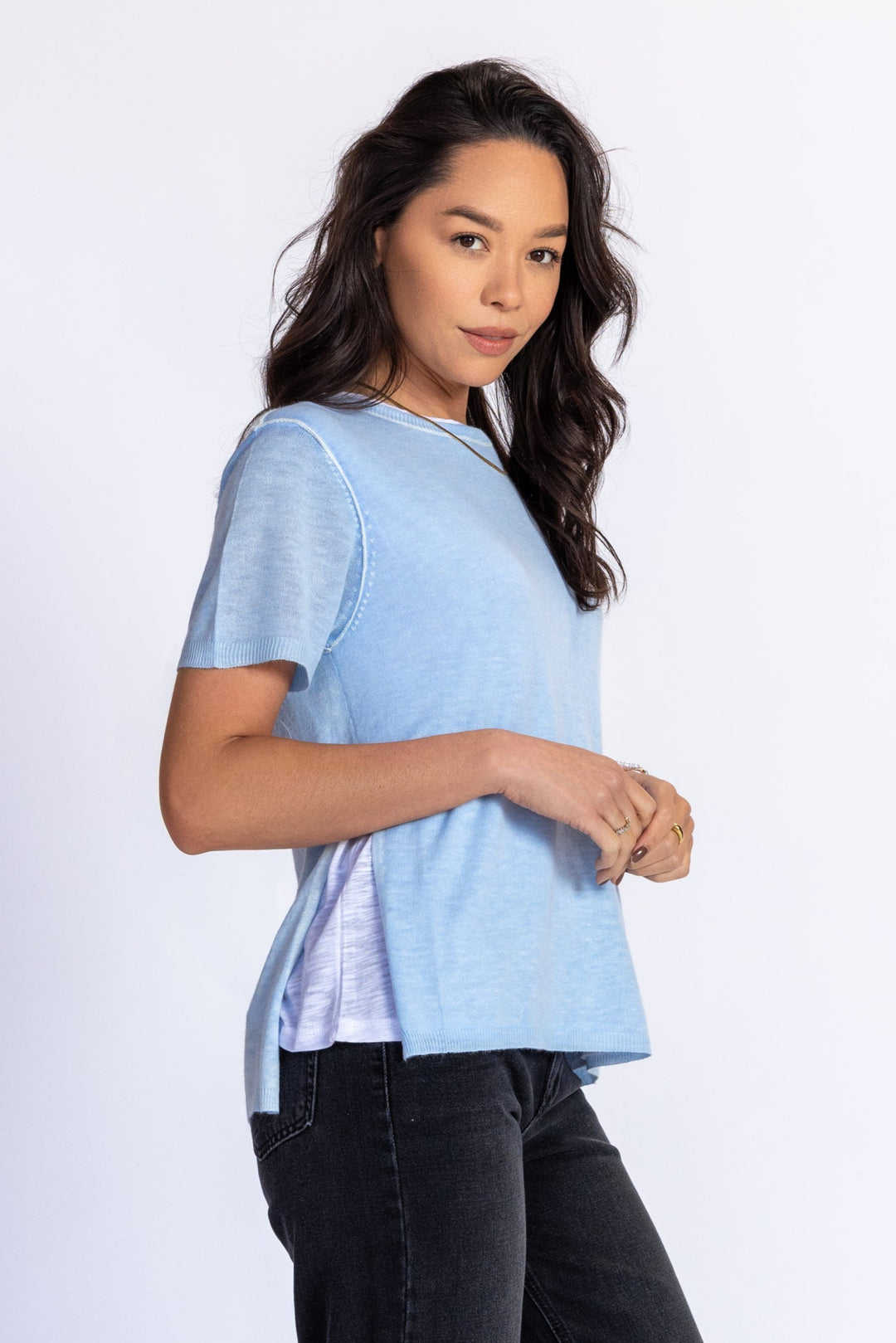 Double Layer Short Sleeve