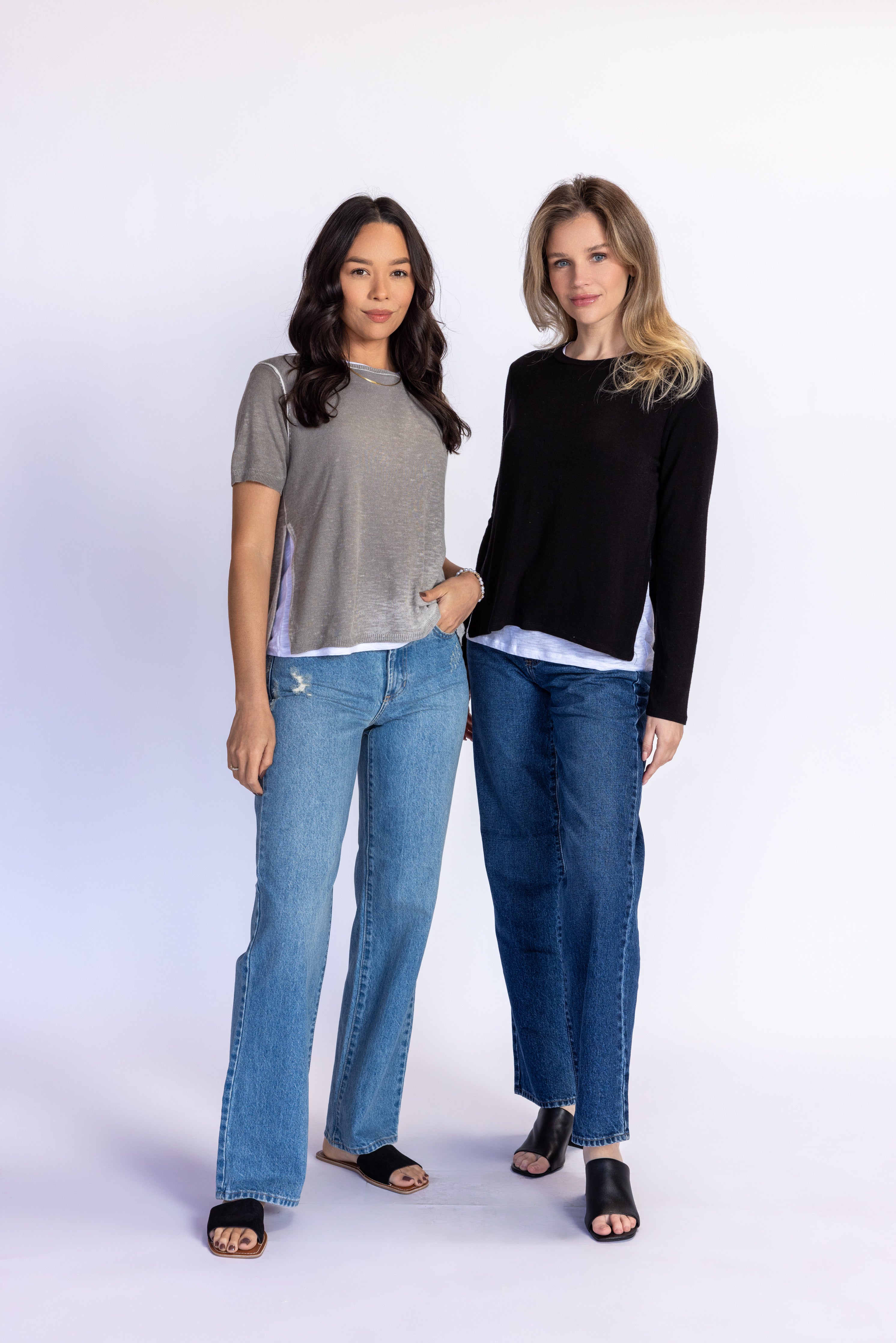 Double Layer Long Sleeve – Nati Boutique