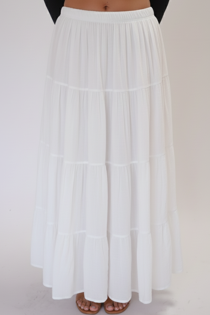 Quinn Tiered Maxi Skirt
