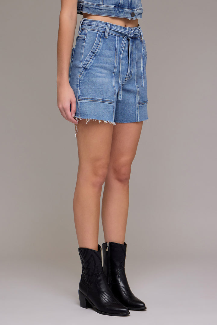 Carrie High Rise Tie Short