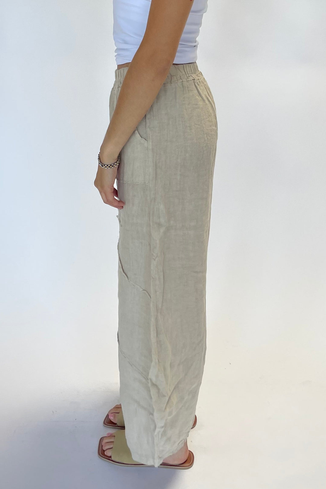 Barrel Linen Pants