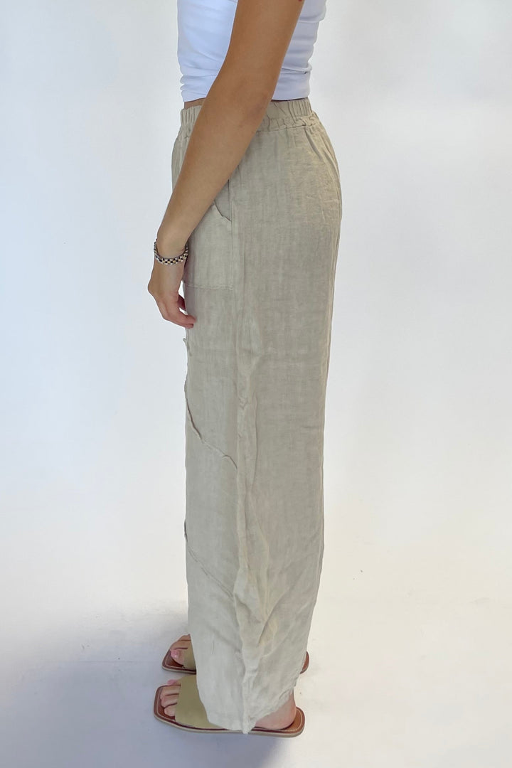 Barrel Linen Pants