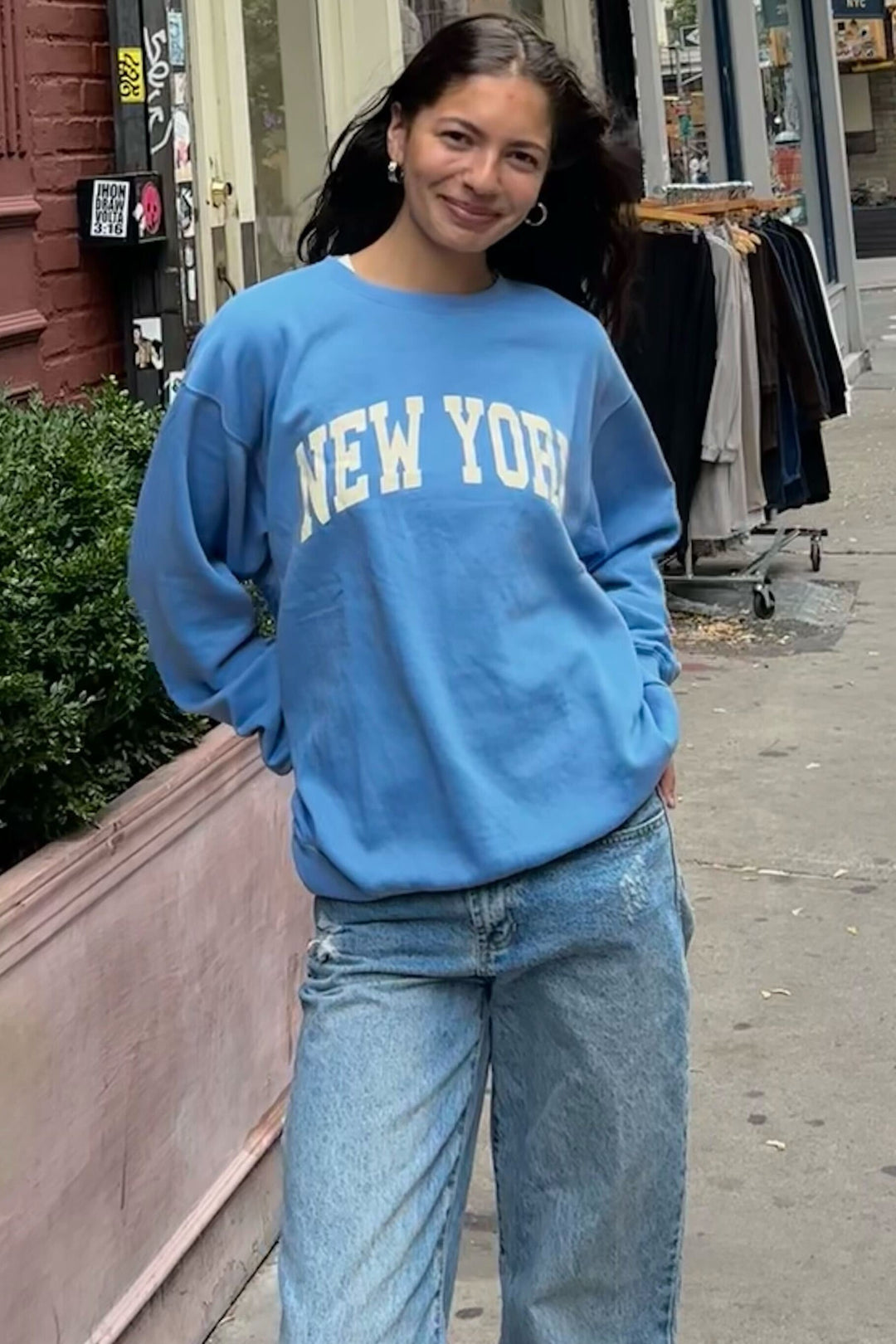 New York Crewneck Sweatshirt
