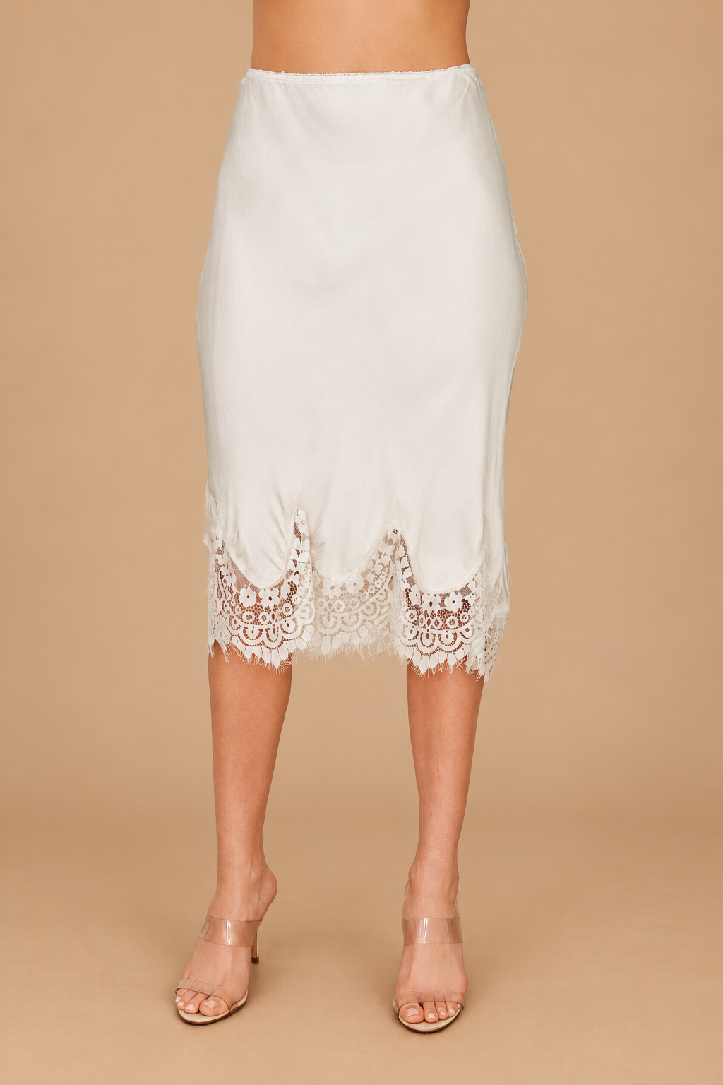 Juliette Silk Lace Skirt