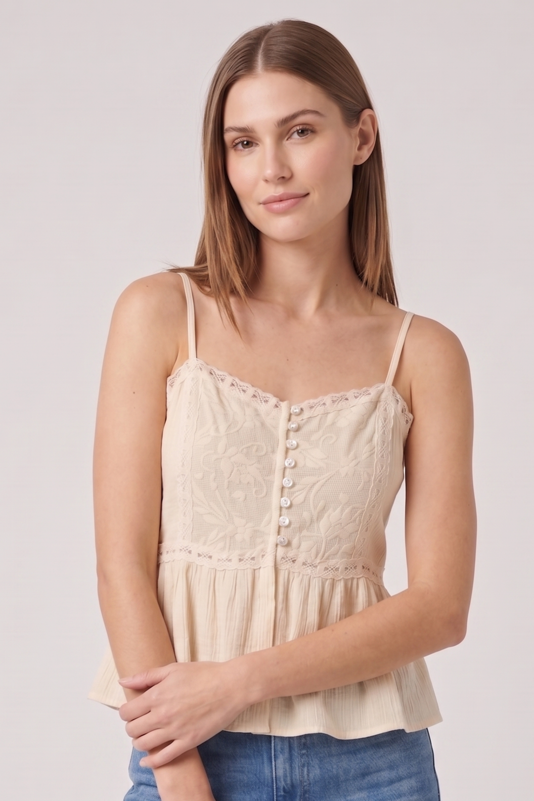 Sienna Crochet Cami