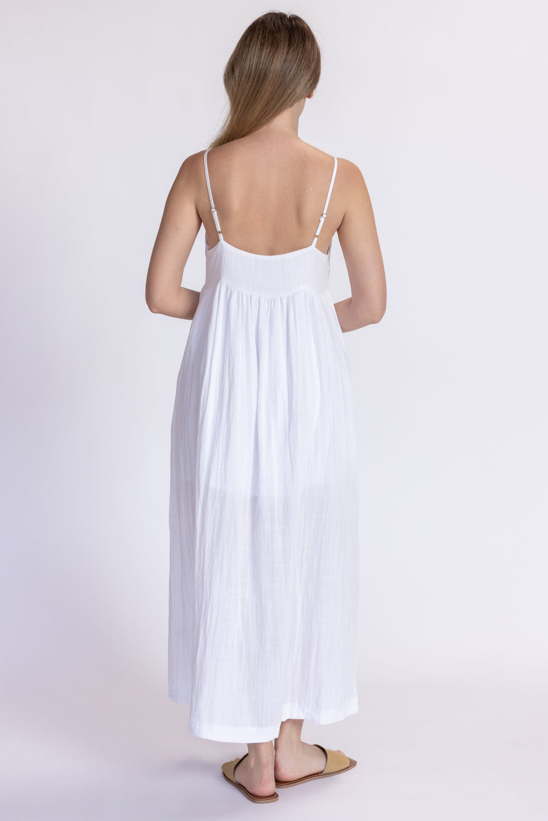 Kacey Linen Maxi Dress