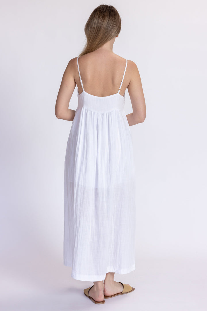 Kacey Linen Maxi Dress
