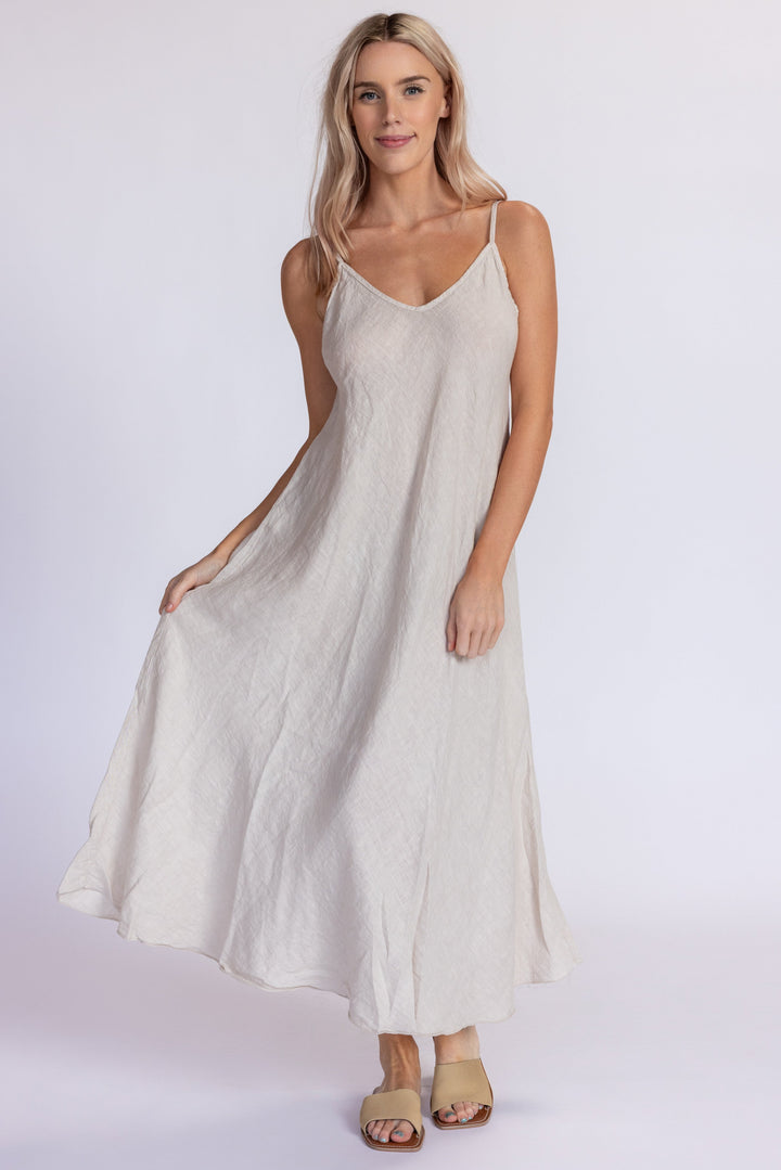 Linen Slip Dress