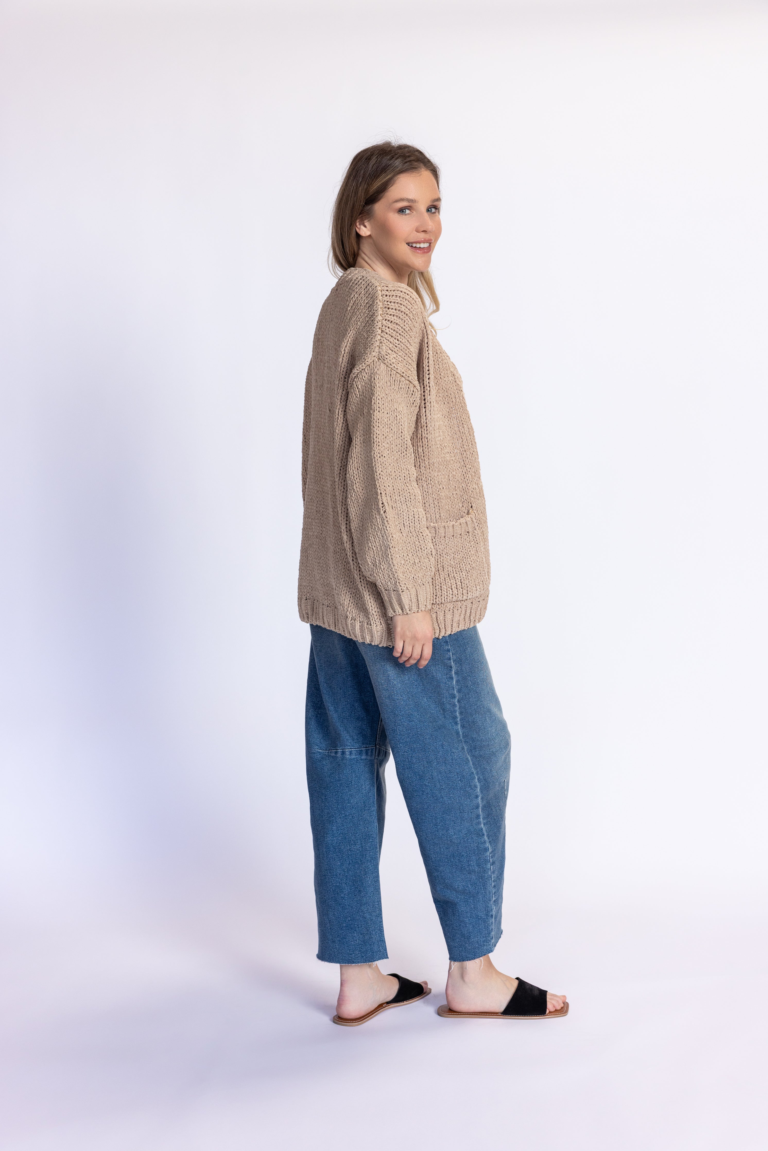 The Miracle Chunky Knit Cardigan – Nati Boutique