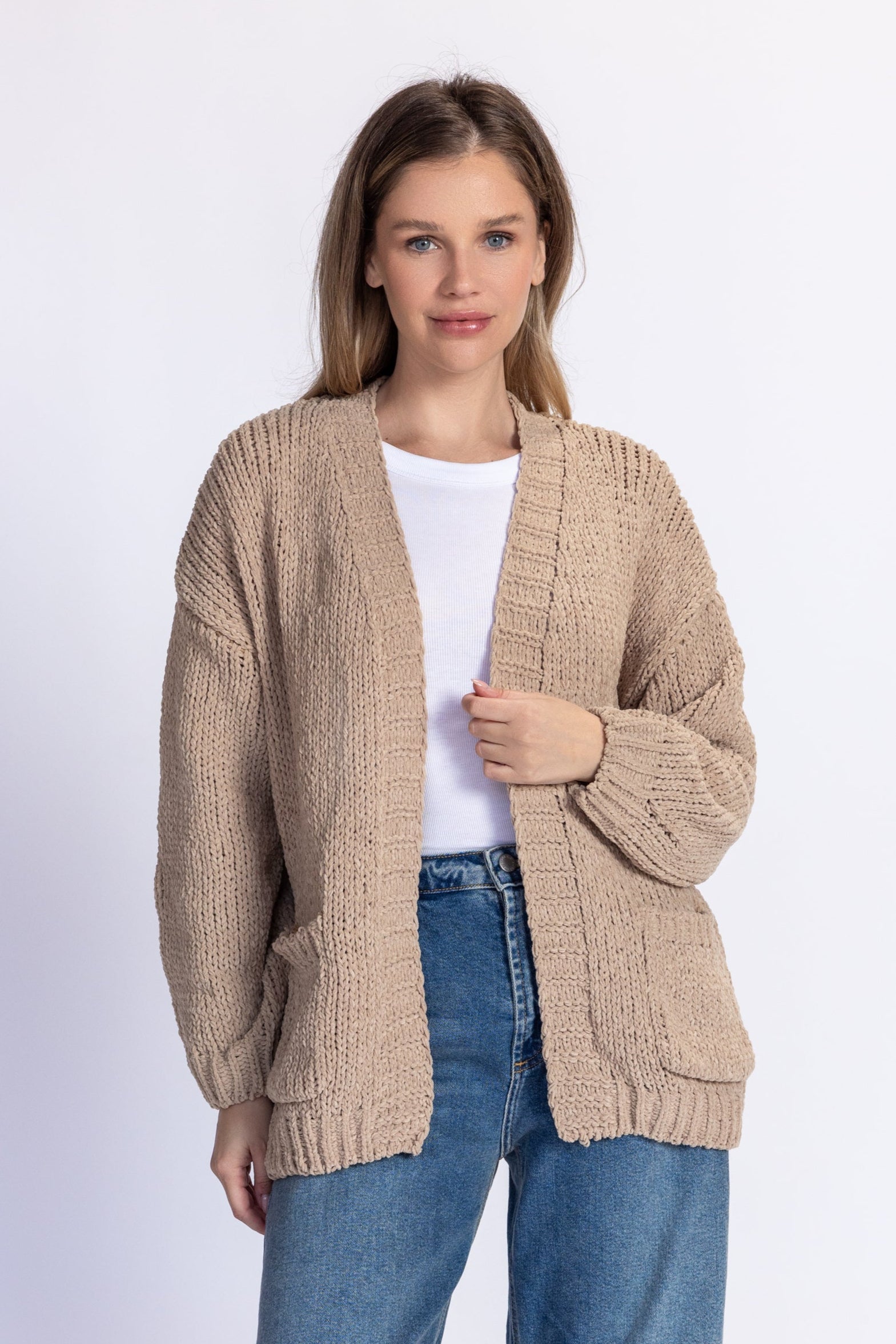 The Miracle Chunky Knit Cardigan – Nati Boutique