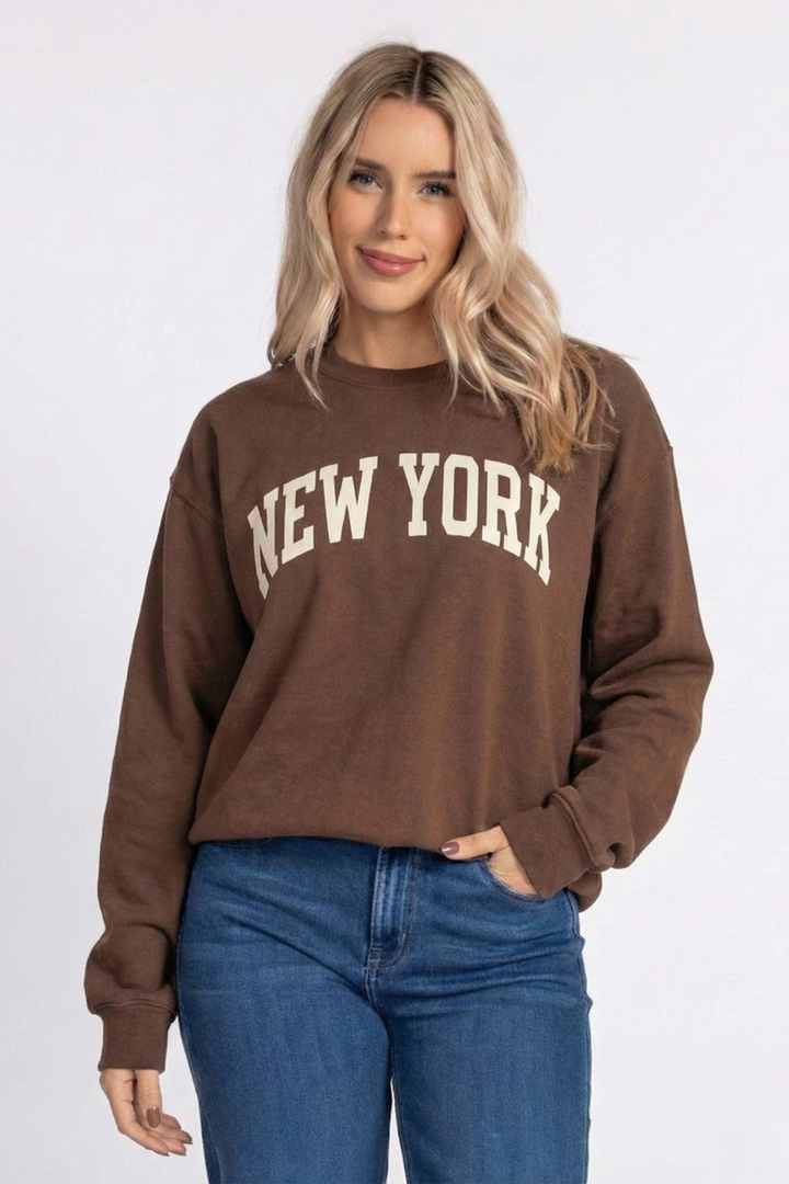 New York Crewneck Sweatshirt