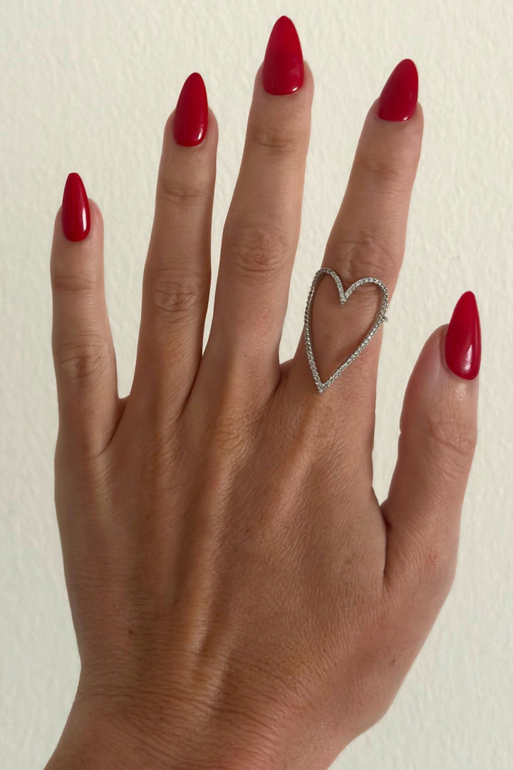 Alexandra Heart Ring