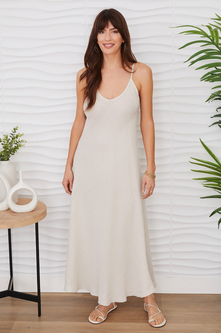 Linen Slip Dress