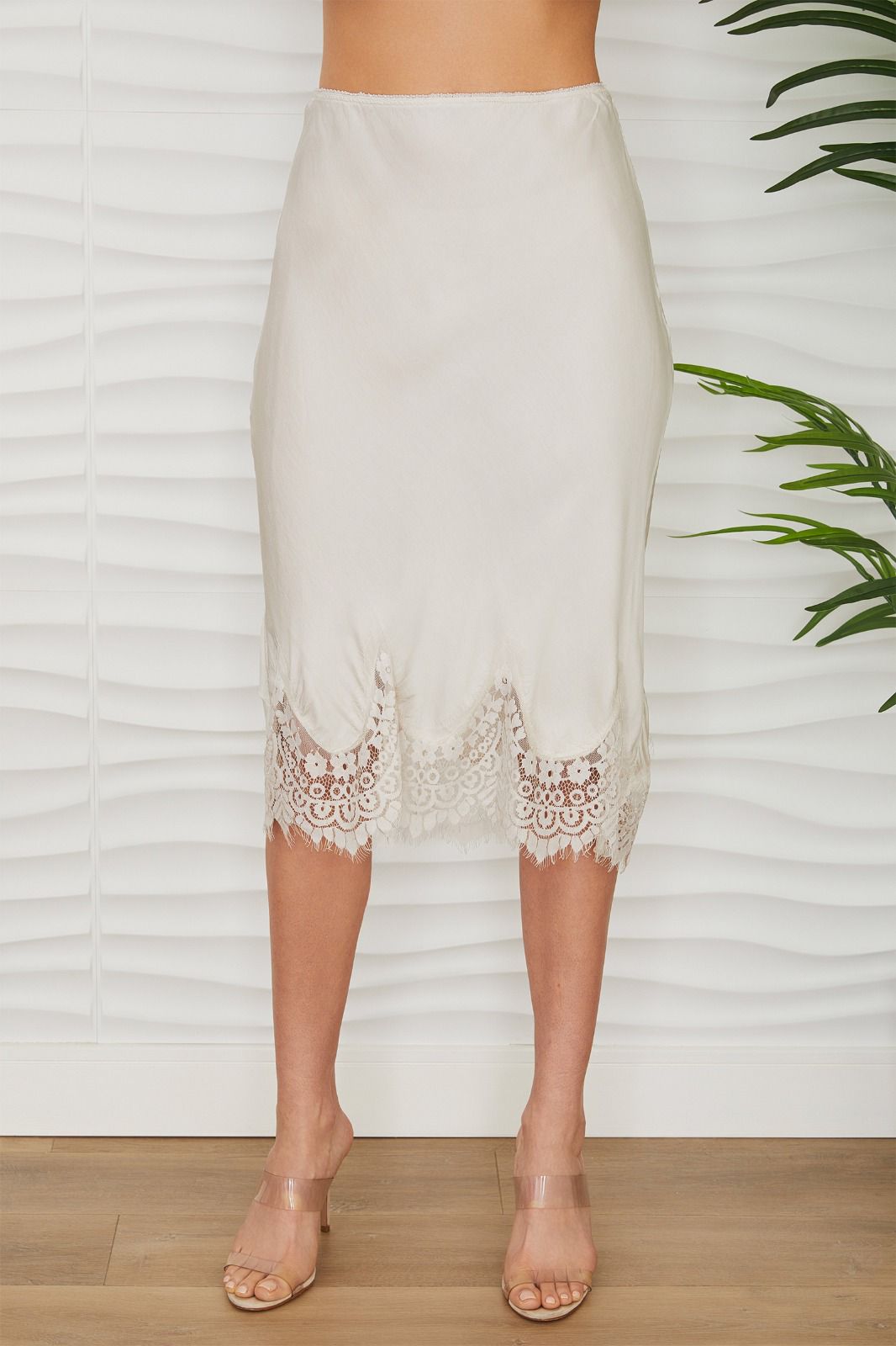 Juliette Silk Lace Skirt