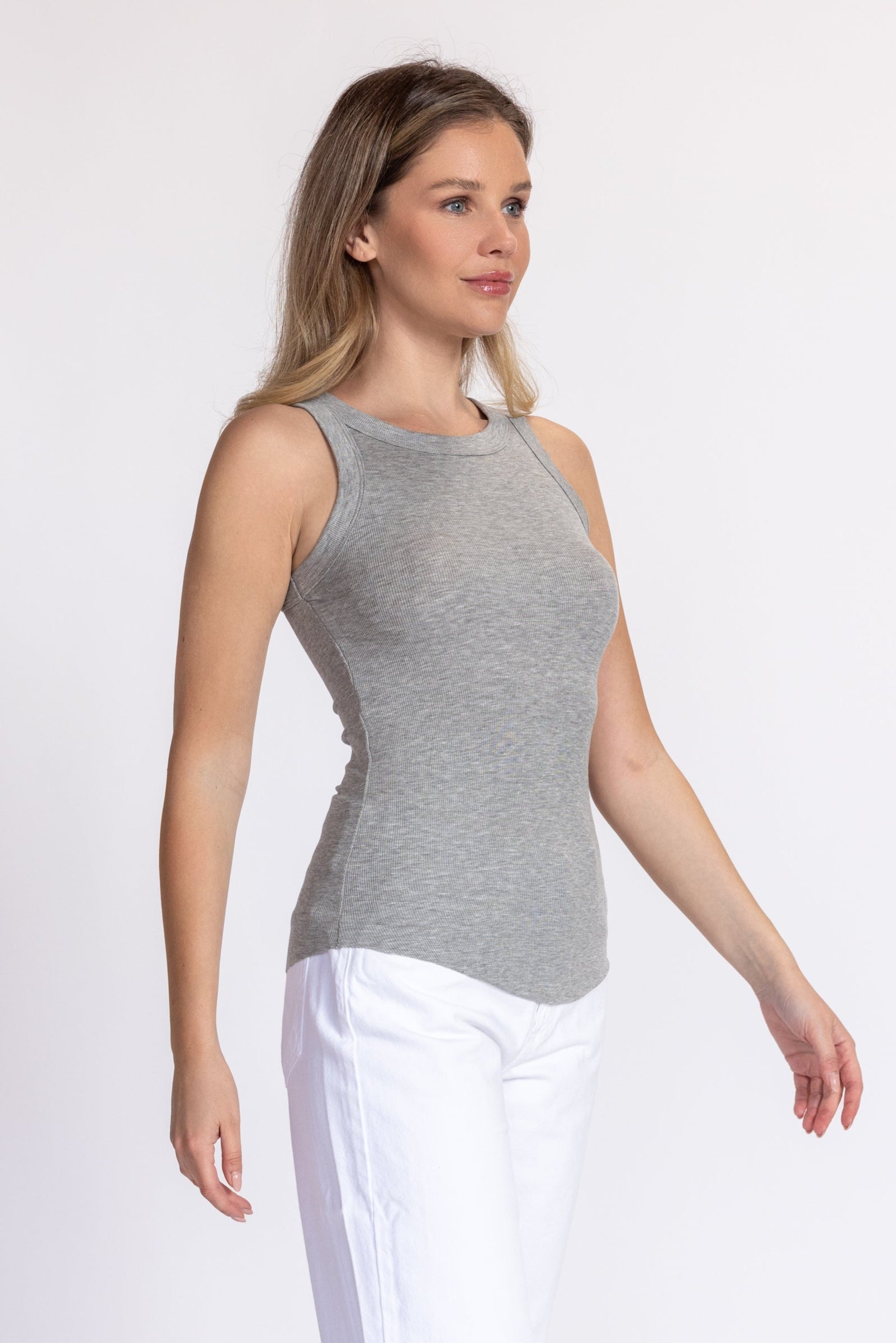 Ribbed Tank Top – Nati Boutique