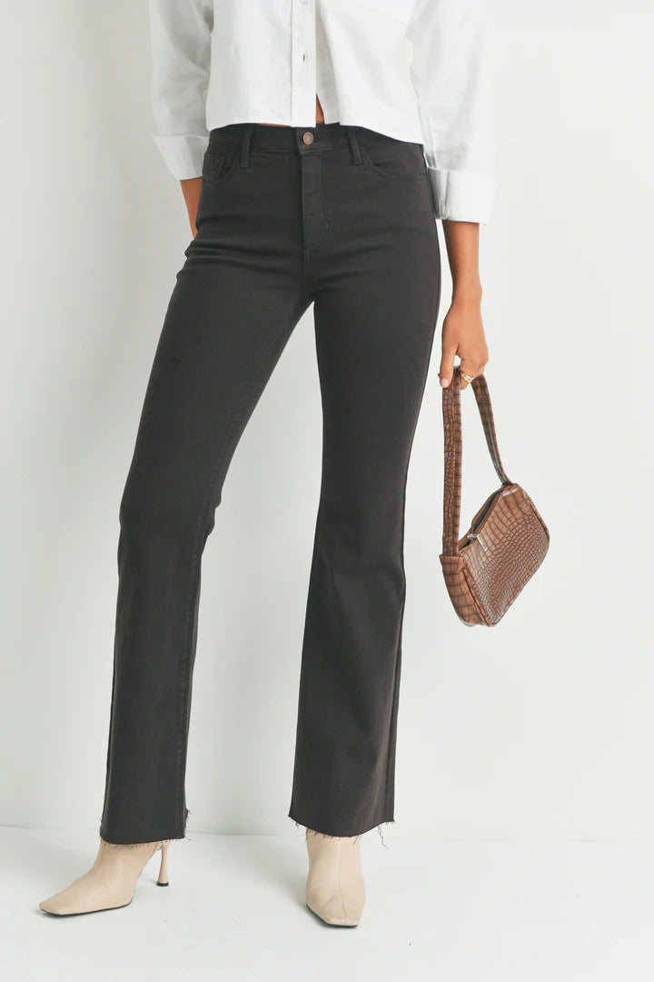 Scissor Cut Flare Jeans