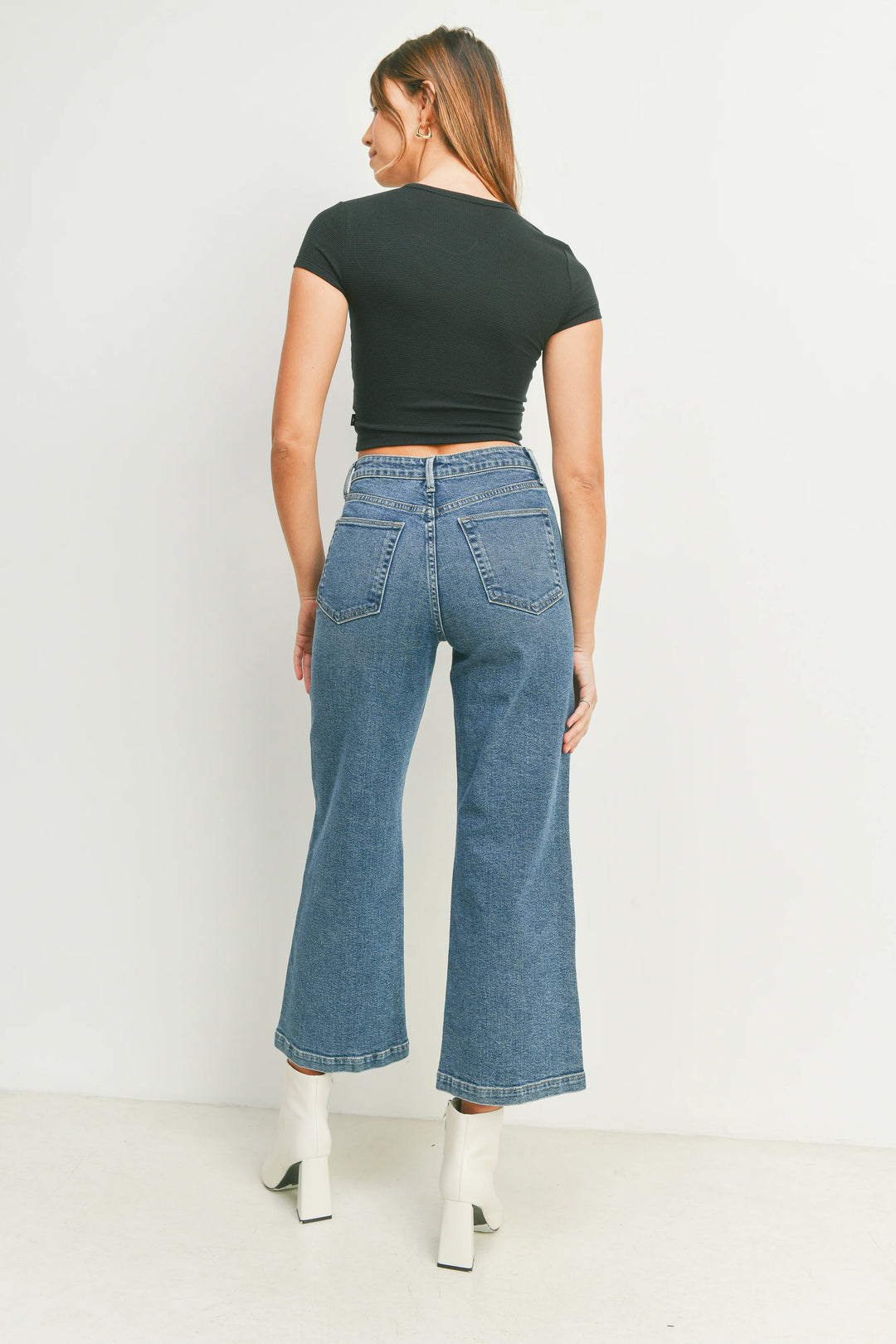 Patch Pocket Wide Leg