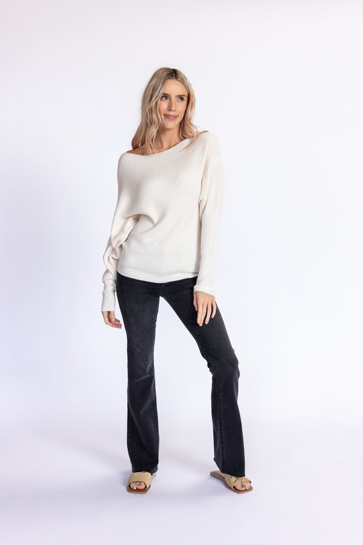 Scissor Cut Flare Jeans