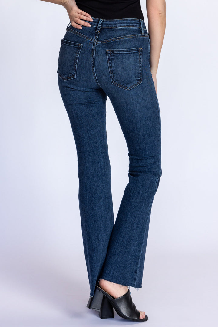 Scissor Cut Flare Jeans