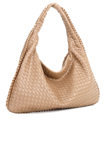 Brigette Woven Hobo Bag