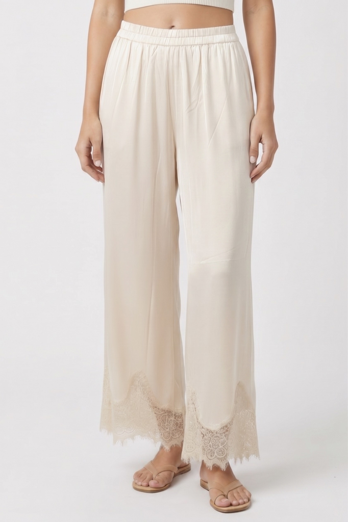 Seraphina Silk Lace Pant – Nati Boutique