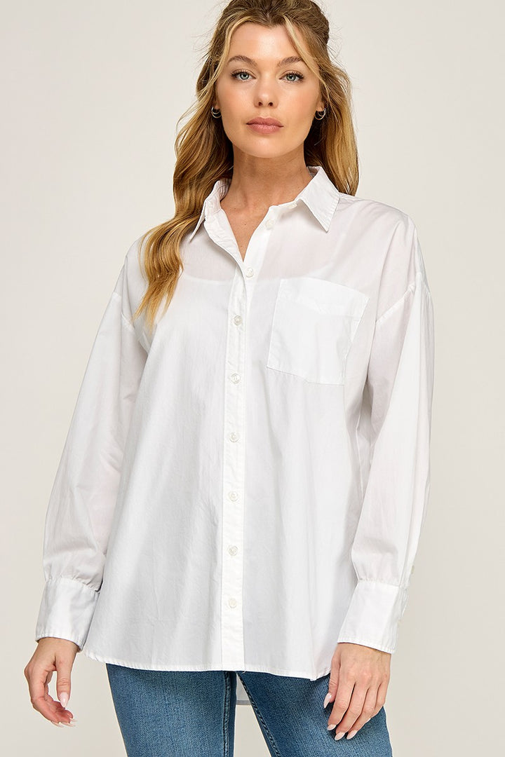 Tania Button Down